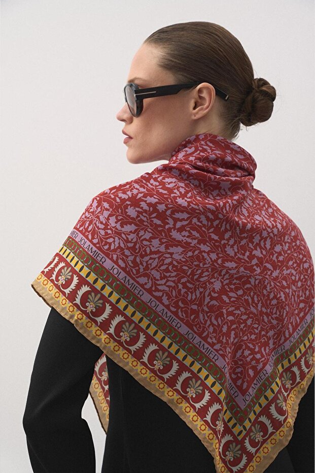 Flora Modal Eşarp Camel - 2