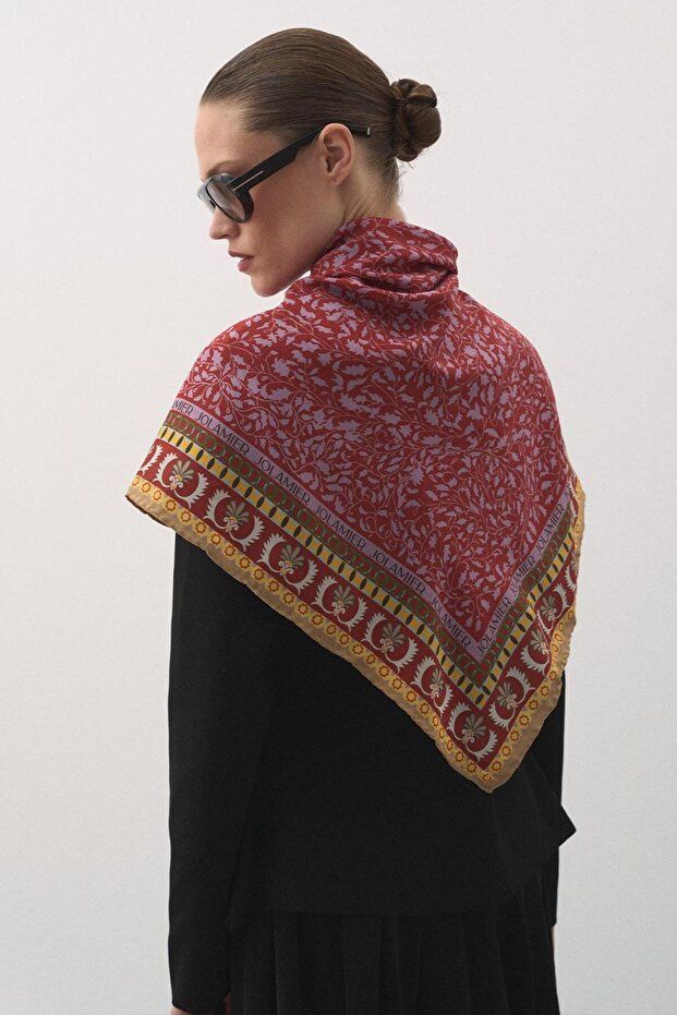 Flora Modal Eşarp Camel - 1