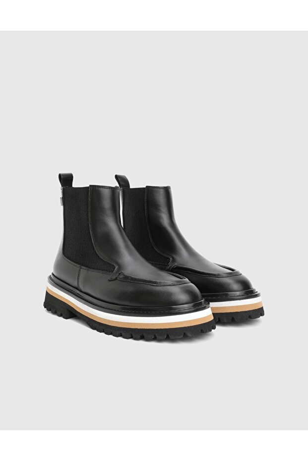 Jones Genuine Leather Black Women's Boots