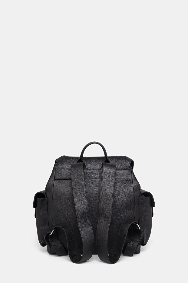 SİYAH DERI ÇANTA - 3