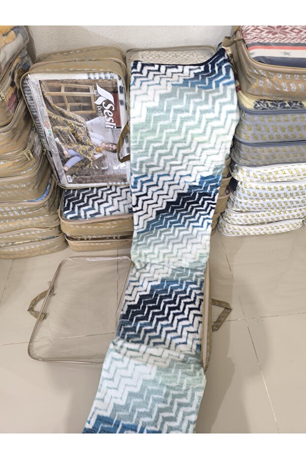 peluş tek kişilik battaniye - 2