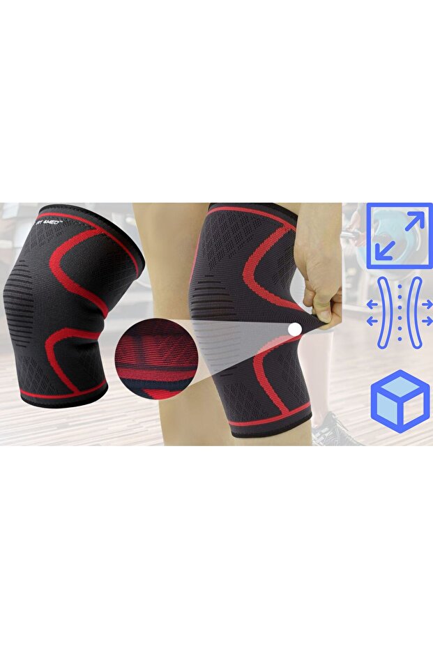 Compression knee brace - 5