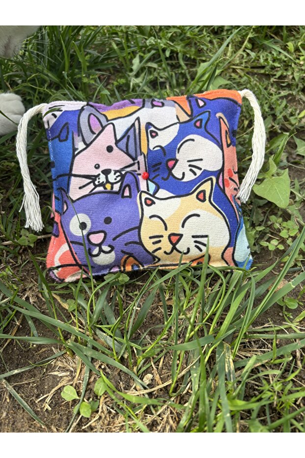 Catnip Pillow 12X12 cm (Catnip Pillow)-Cat Play Pillow - 3