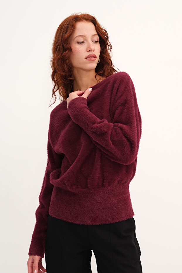 Yumuşak Dokulu Basic Kazak K3490 - 2