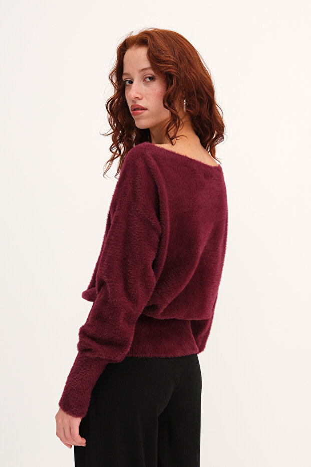 Yumuşak Dokulu Basic Kazak K3490 - 5