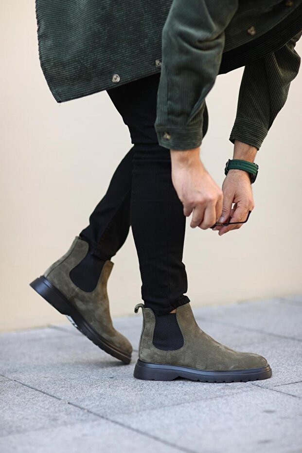 Lfr-8012 Suet Merdane Bot Khaki