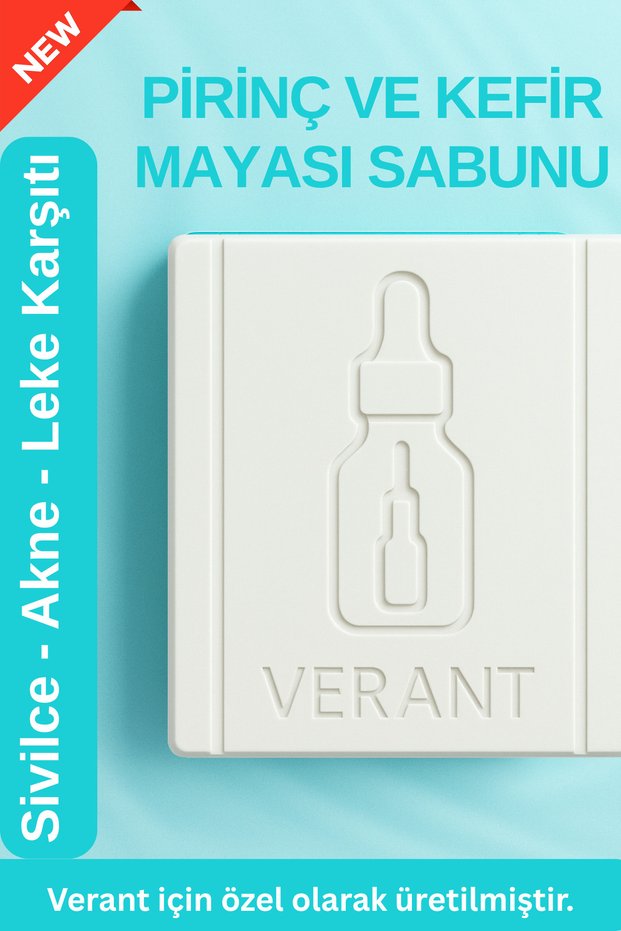 Rice and Kefir Yeast Soap (Anti-Wrinkle - Anti-Sweat - Anti-Acne - Anti-Blemish)