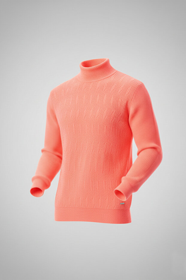 سترة رجالية بنمط ياقة الصياد نصف دائرية - 4