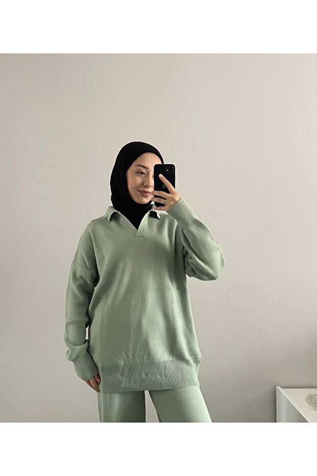 Σετ Πλεκτά Πόλο Γιακά - 2