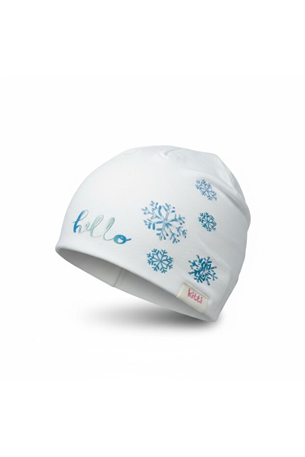 Baby Girl and Child Combed Cotton Beret