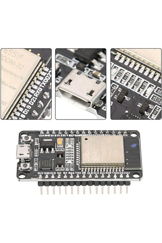 ESP32 Development Board - Wi‑Fi + Bluetooth Dual‑Core IoT Module (ESP-WROOM-32) - 4