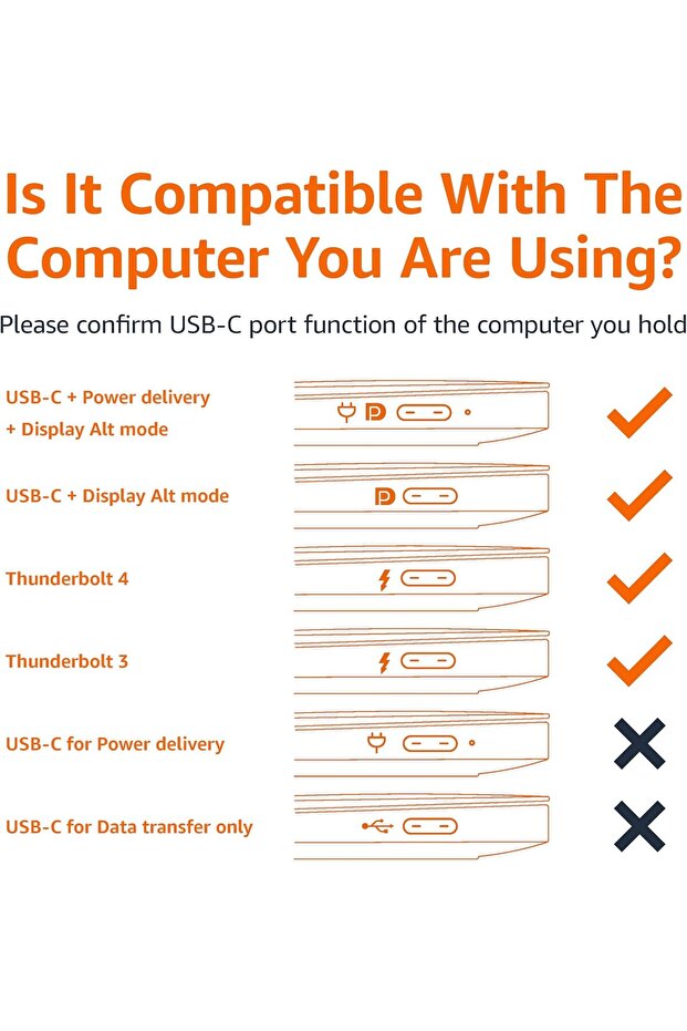 كابل USB من النوع C إلى HDMI - 1