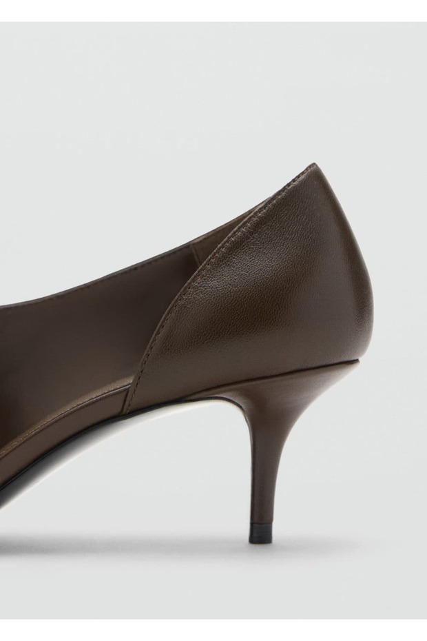 Asimetrik deri sandalet - 5