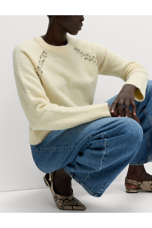 Taş Detaylı Kazak - 4