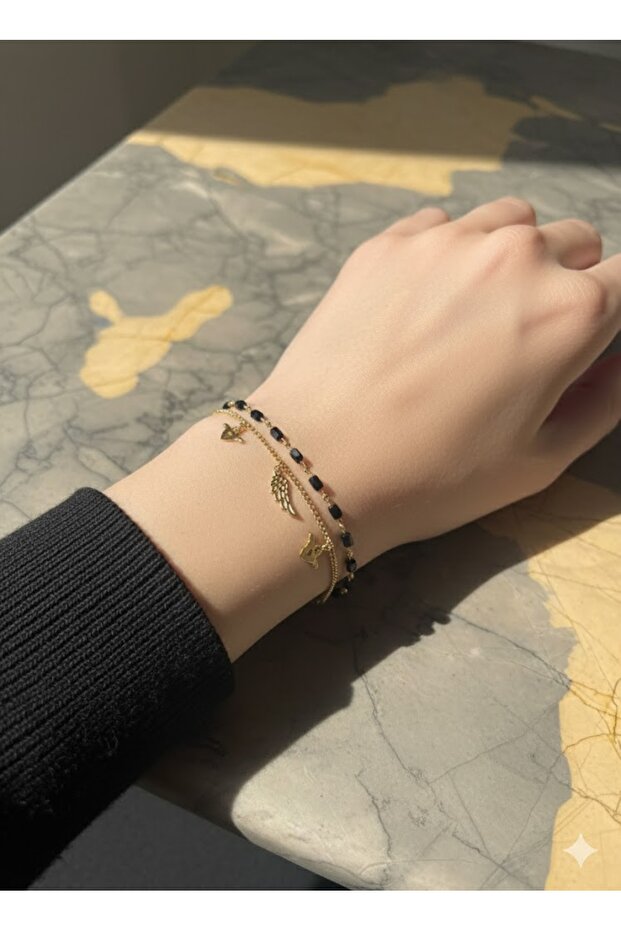 Women's 3 Symbol 2 Combination Bracelet