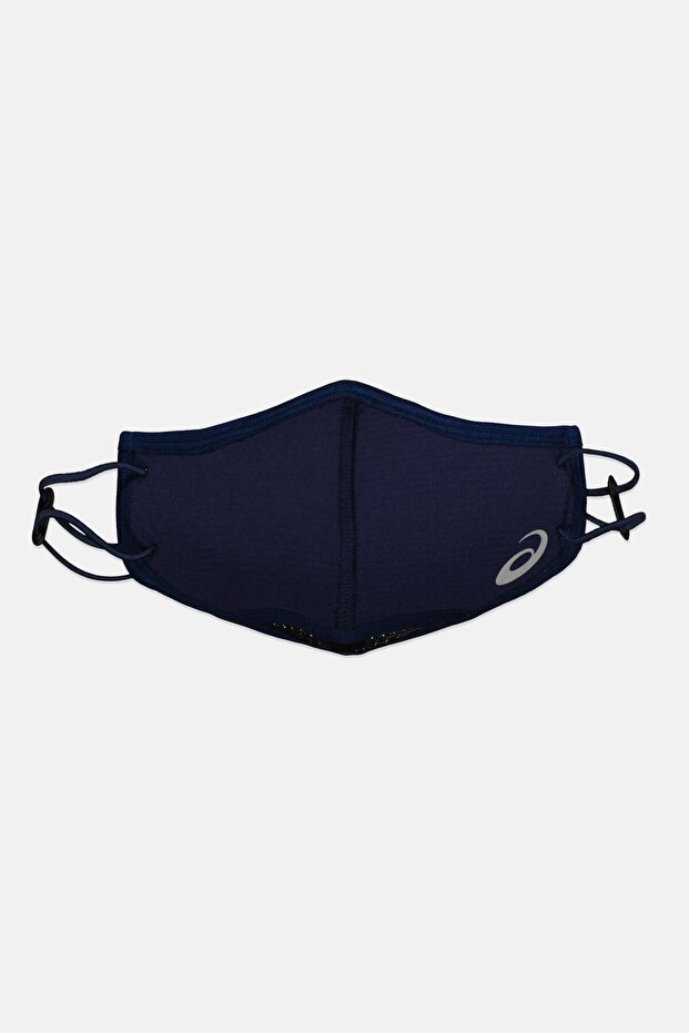 1 Piece Brand Logo Large Face Mask, Navy