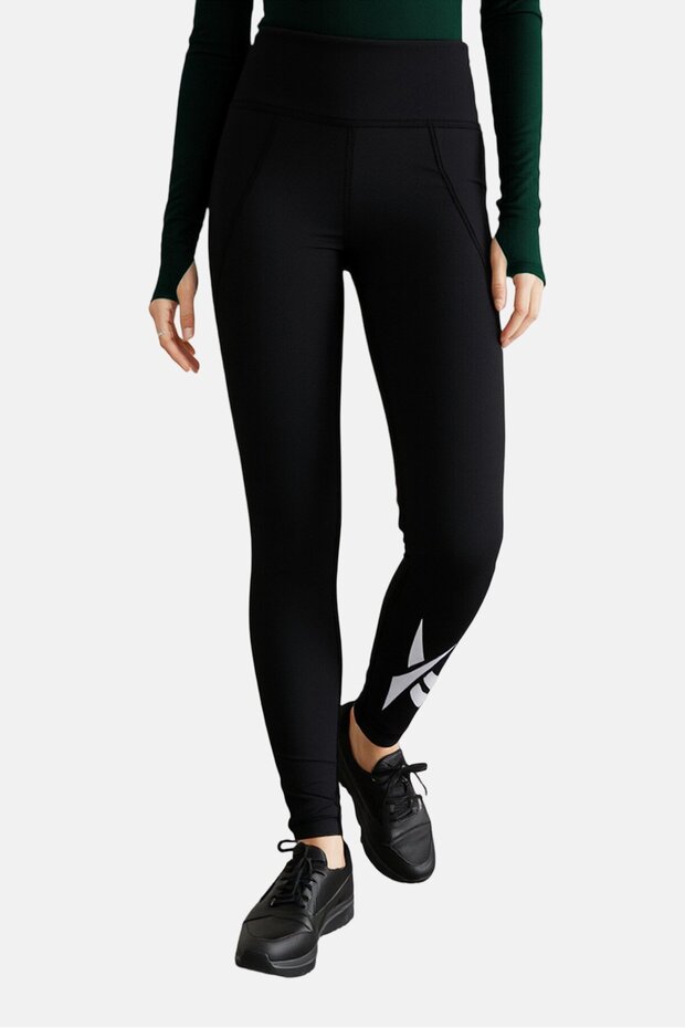 Women Sportswear Fit Training Leggings, Navy