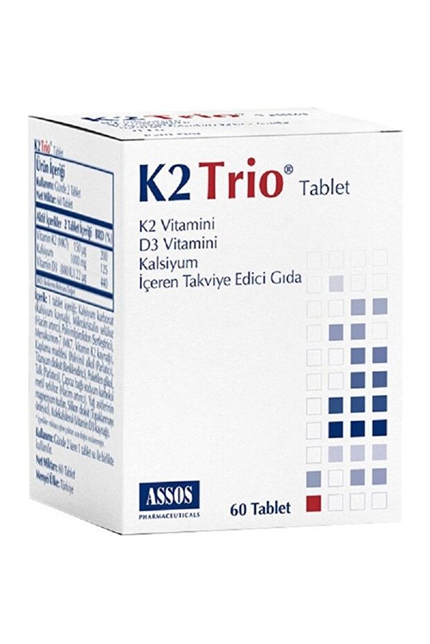 K2 Trio 60 Tablets - 1