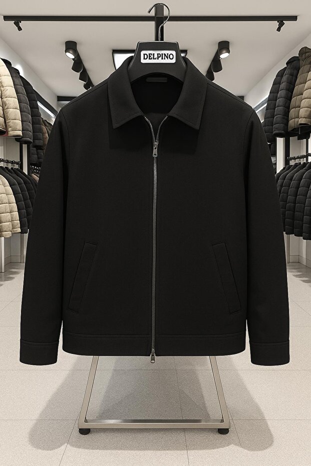 Half Oversized Transitional Thin Jacket - 2