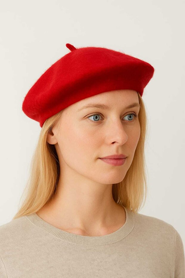 قبعة رسام من اللباد - 1