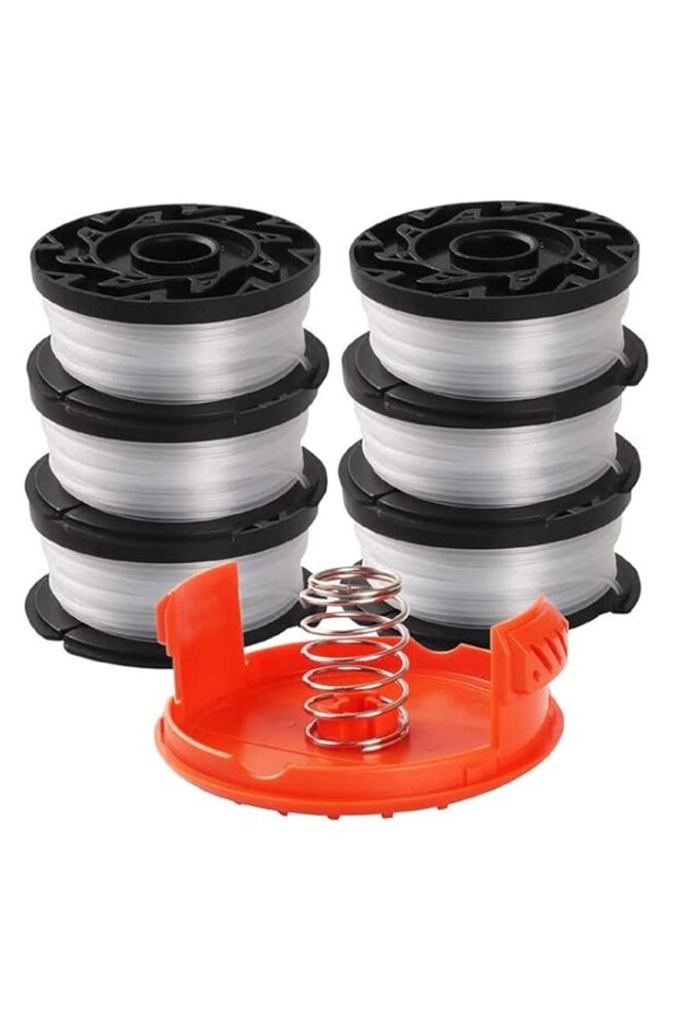 Excefore AF-100 Weed Eater Spool String Trimmer Replacement Spool for Black+Decker String Trimmer E - 1