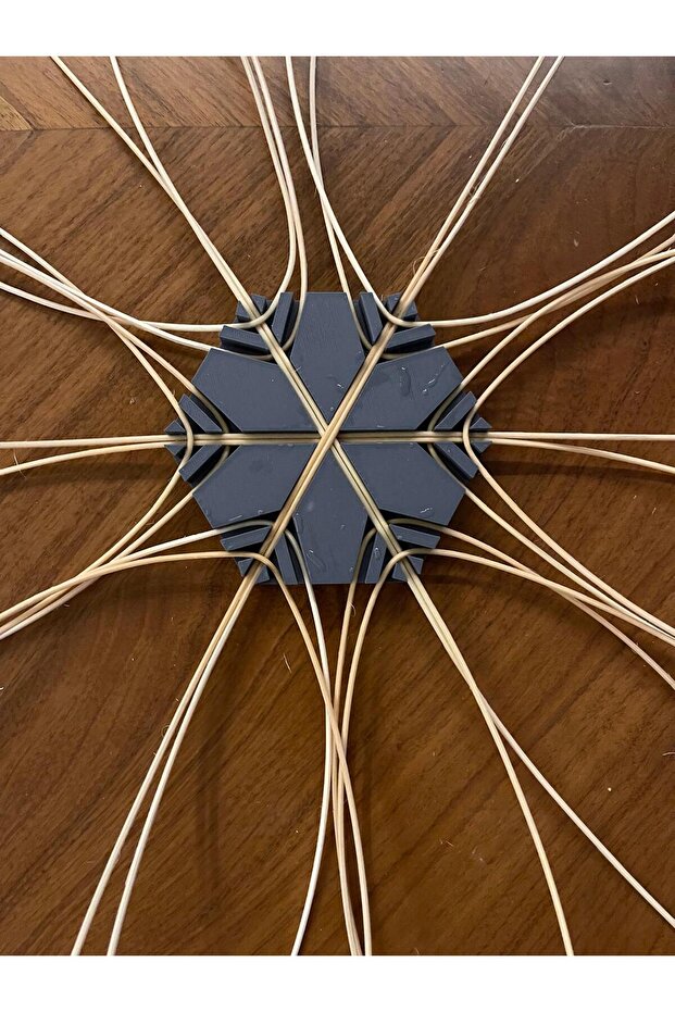 Rattan Örme Kalıbı, Şablon, Pattern, Template Model No -21 - 7