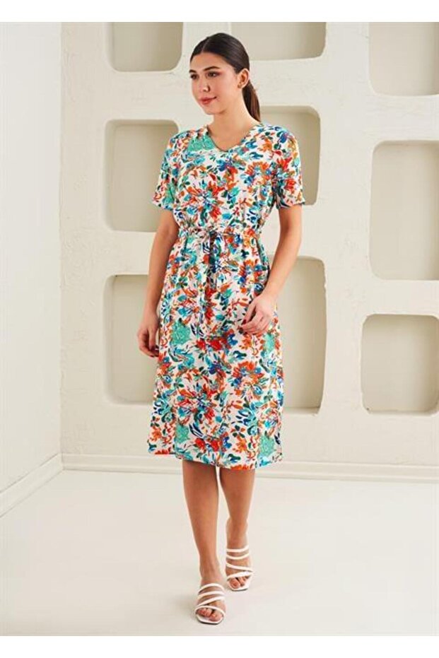 Kadın Dokuma Elbise - 45280 - 4