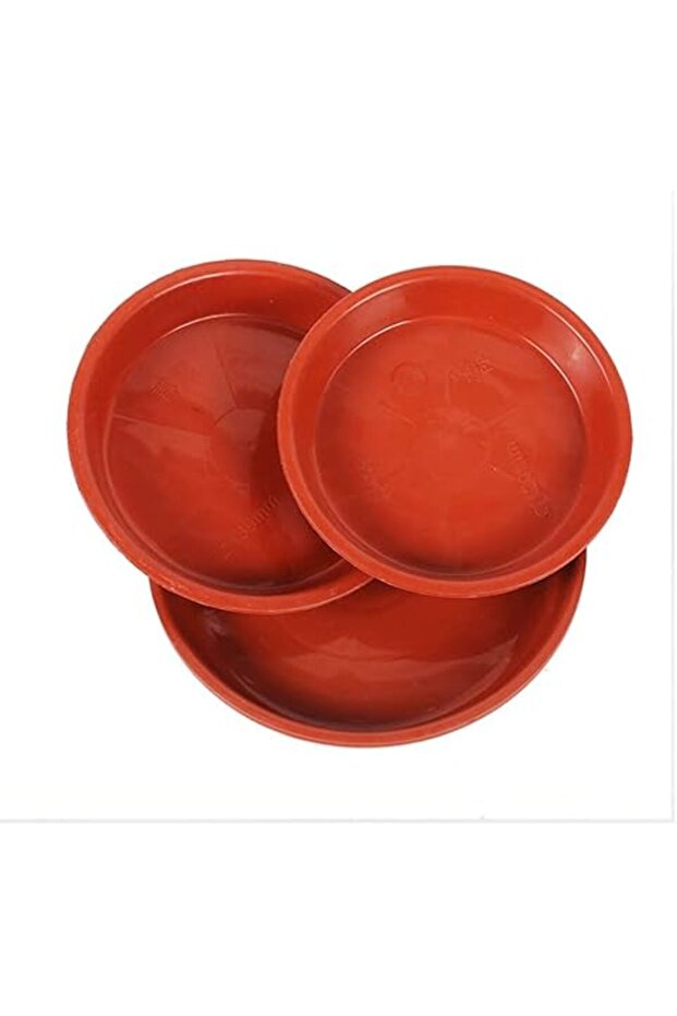 10pcs Plastic Plant Saucers – Round Planter Tray Base for Indoor and Outdoor