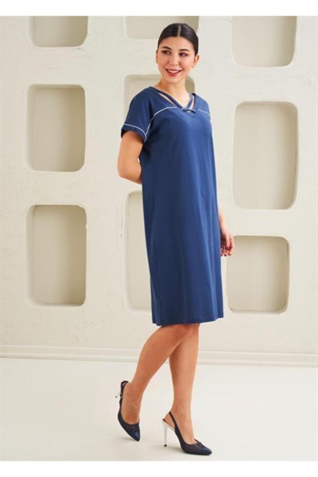 Kadın Modal Elbise - 45304 - 2