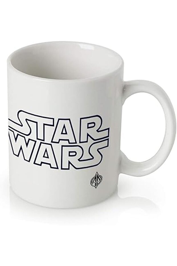325ml White Ceramic Mug with Star Wars Logo