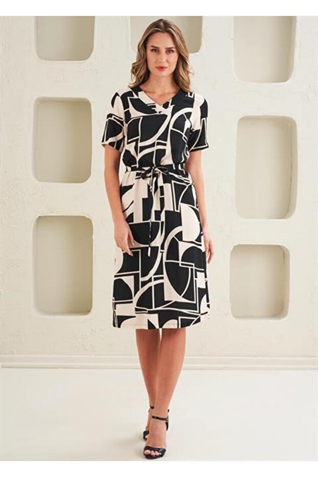 Kadın Dokuma Elbise - 45005 - 4