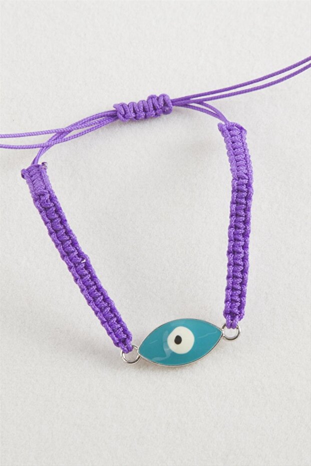 سوار مضفر بيضاوي من مكرامية العين الشريرة - 2