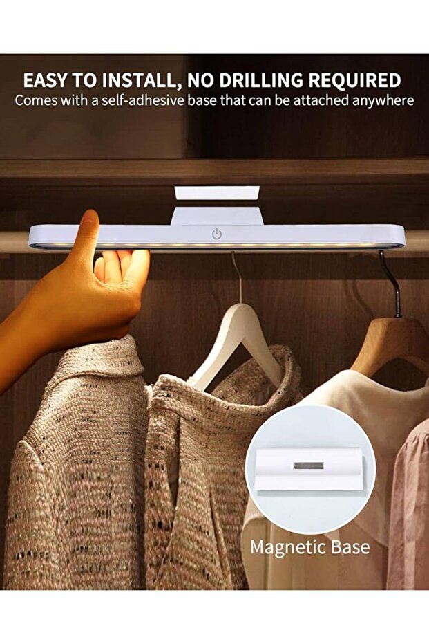 The charging bulb is a multi-use LED light that comes with a remote control. It has a magnet for easy installation. - 1