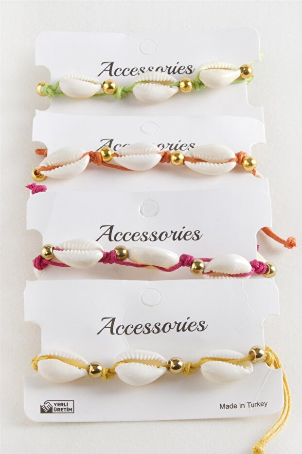 Seashell Macrame Rope Bracelet - 1