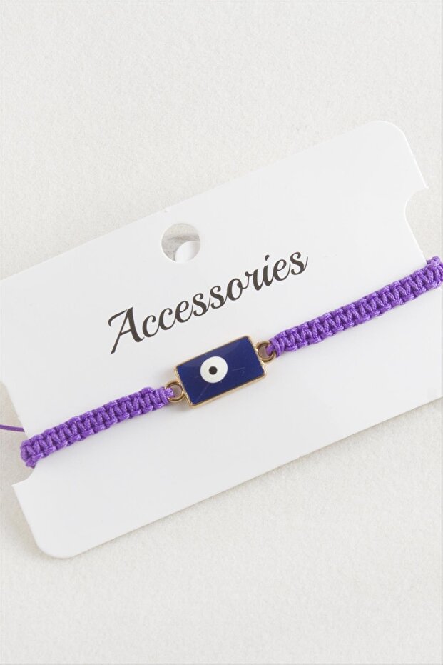 Rectangular Macrame Braided Bracelet - 7