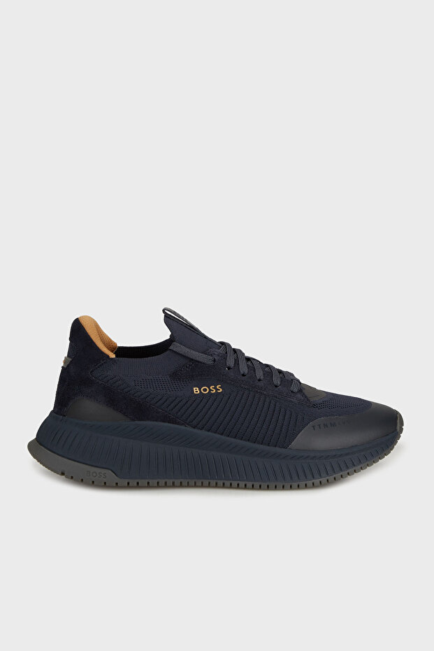 Logolu Kalın Tabanlı Sneaker Ayakkabı Erkek AYAKKABI 50523113 475 - 1
