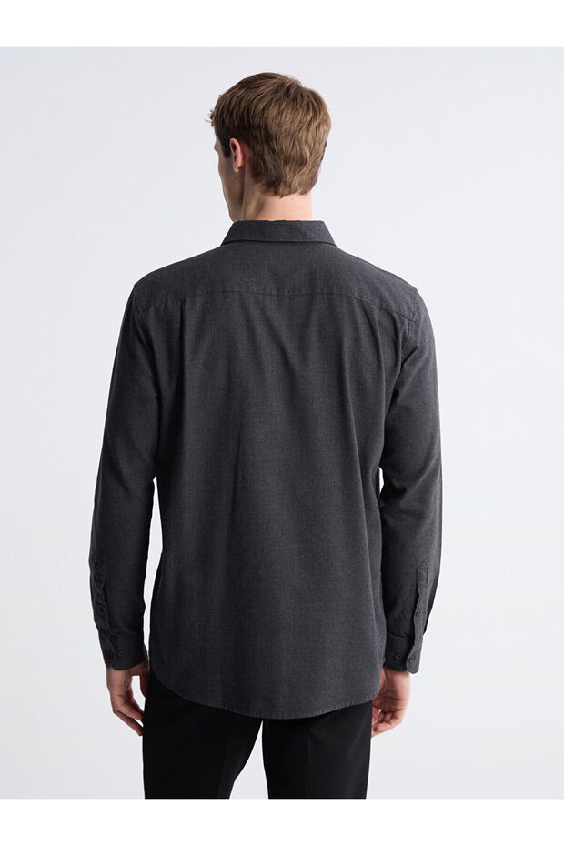 New Season Regular Fit Long Sleeve Men's Lumberjack Shirt - 4