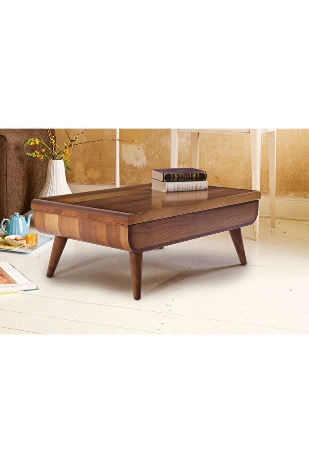 Level Walnut Sehpa - 1