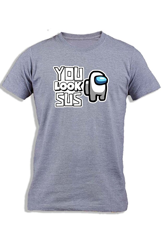 AMONG US YOU LOOK SUS WHITE FOR KIDS