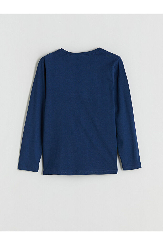 Peak Yeni Sezon Bisiklet Yaka Yılbaşı Temalı Erkek Çocuk Pijama Takımı - 4