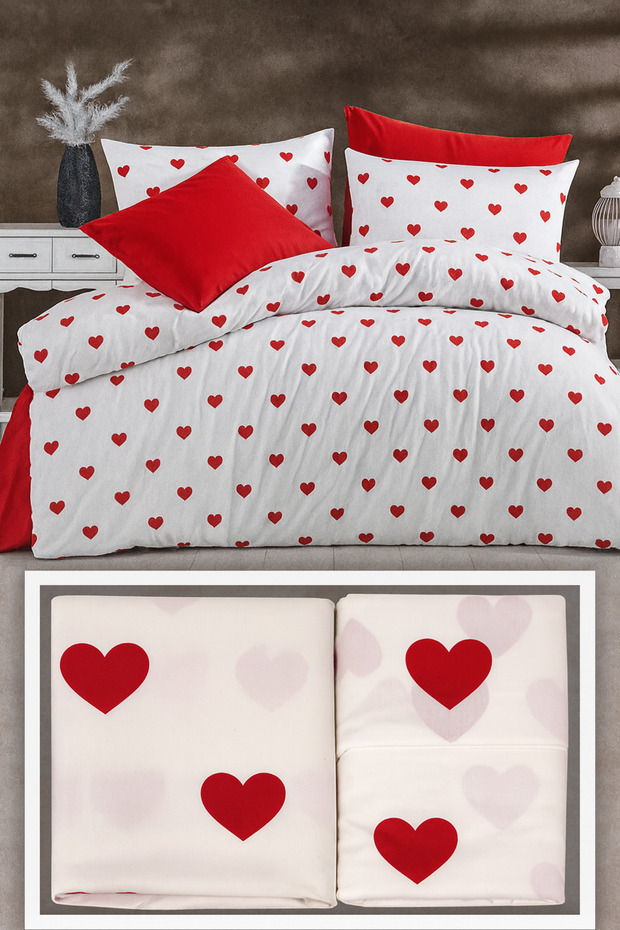 ÇİFT KİŞİLİK PAMUKLU NEVRESİM TAKIMI - 1