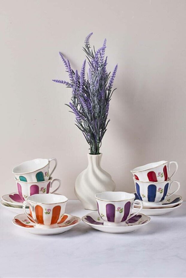 Beyoğlu Colorful Cup Set - 1