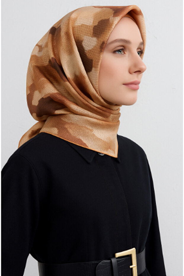 Eșarfă de mătase Twill - 1