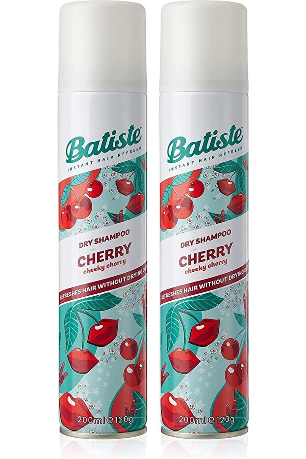 Cherry Scent Dry Shampoo, 200 ml, Pack of 2