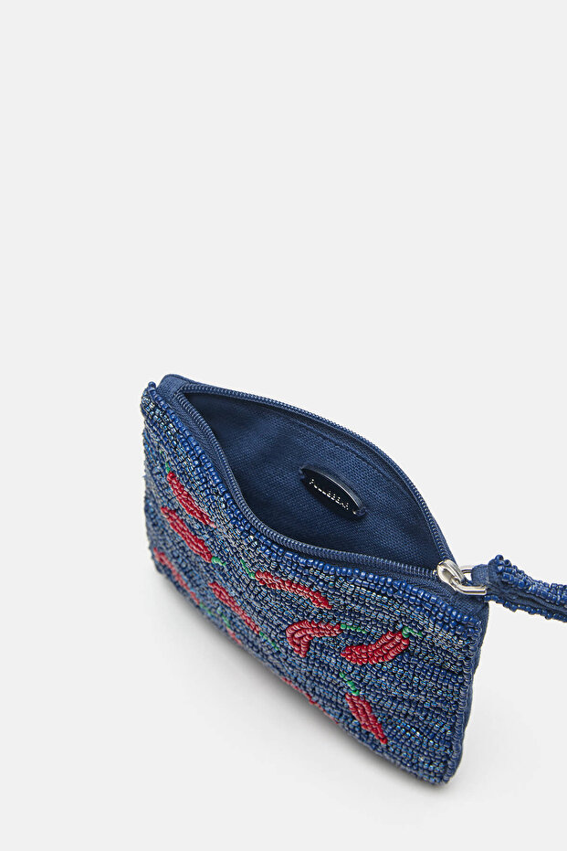 Boncuklu biber cüzdanı - 2