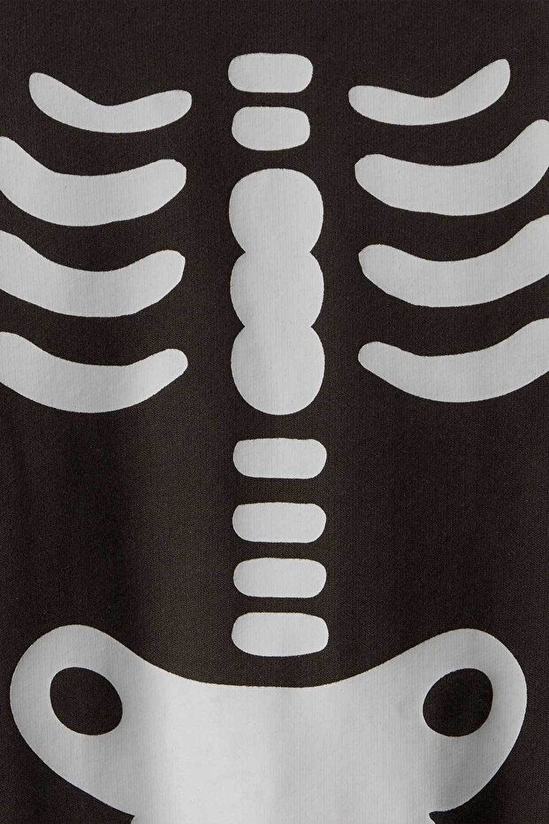 Bebek Siyah Kapüşonlu Tulum - 2