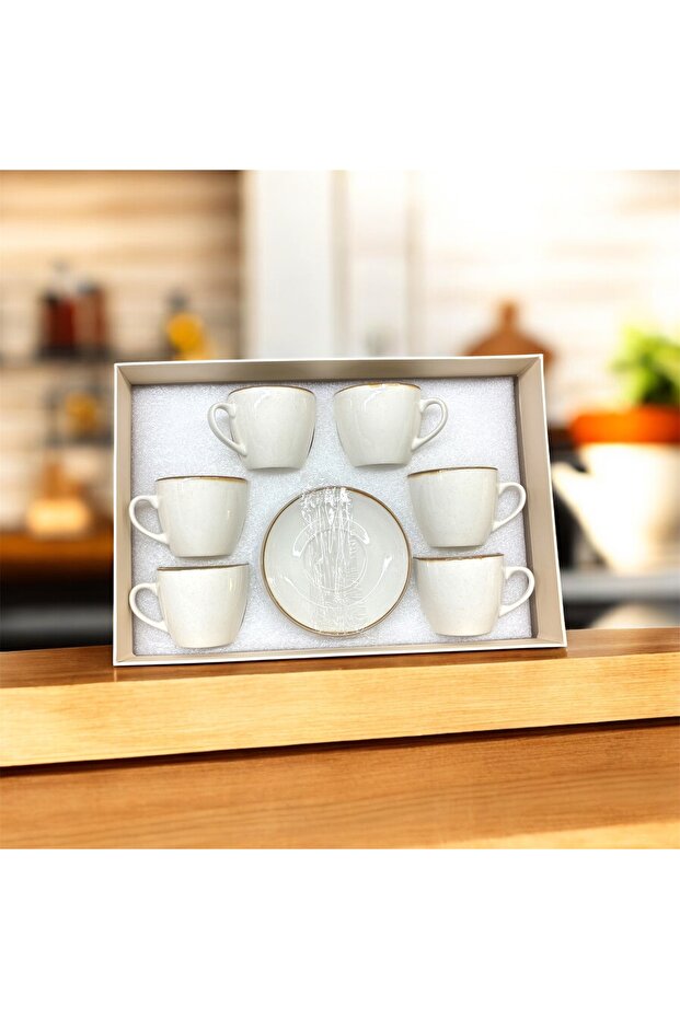 طقم أكواب قهوة تركي او شاي - 1