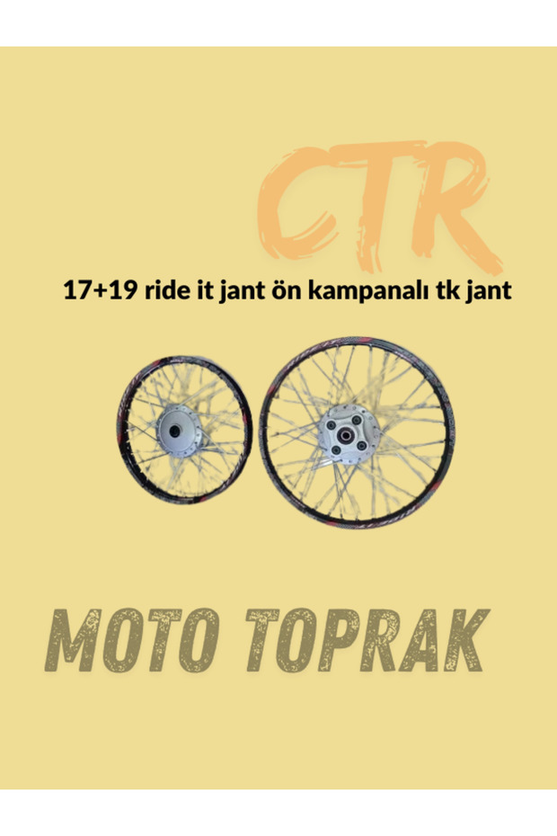 17-19 Jant Seti Ön Kampanalı Ride It Tarz - 1