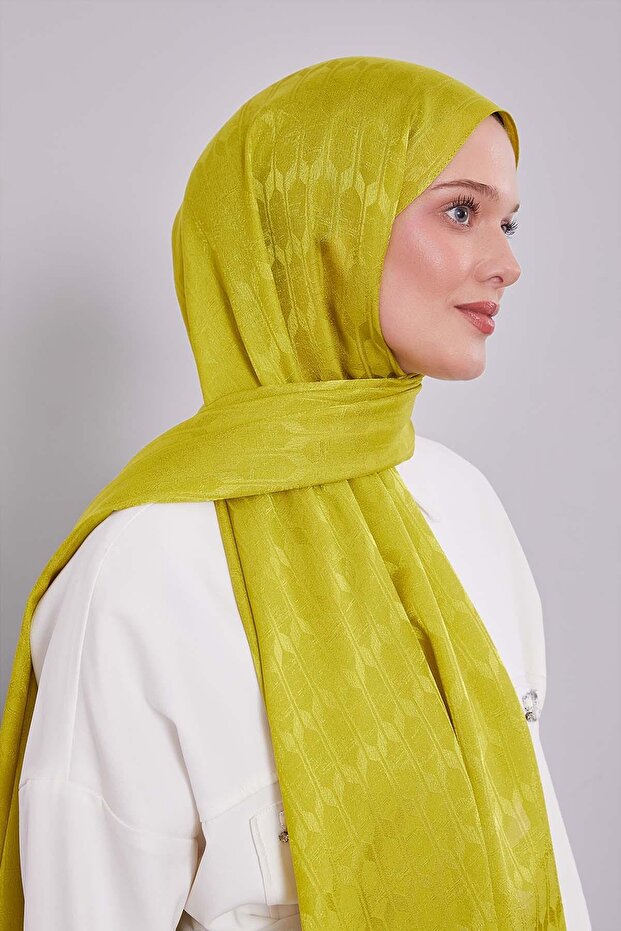 Lime Janjan Şal - 1