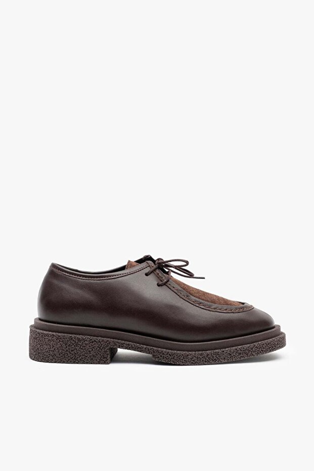 Ginny Brown Leather Women's Loafer